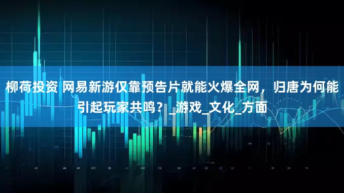 柳荷投资 网易新游仅靠预告片就能火爆全网，归唐为何能引起玩家共鸣？_游戏_文化_方面