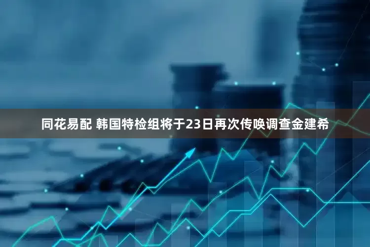 同花易配 韩国特检组将于23日再次传唤调查金建希